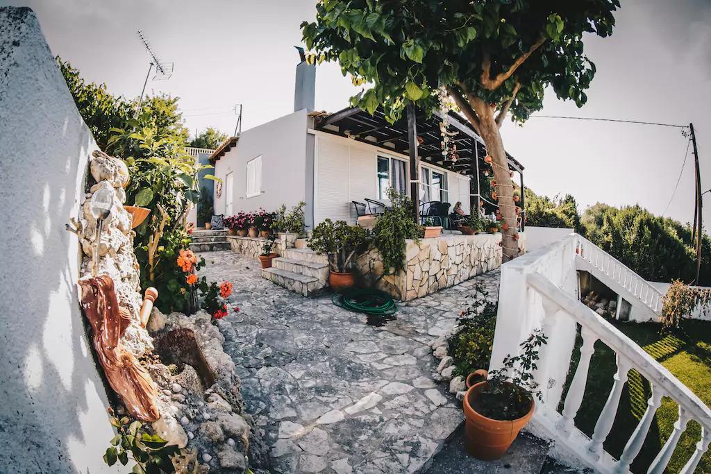 Villa Galanis By The Sea Niforeika Exteriör bild